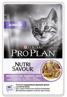 Purina Pro Plan Nutri Savour Junior Pouch с индейкой в соусе, 85 гр